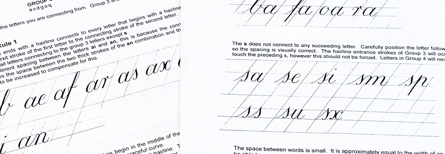 Learning Copperplate Minuscules