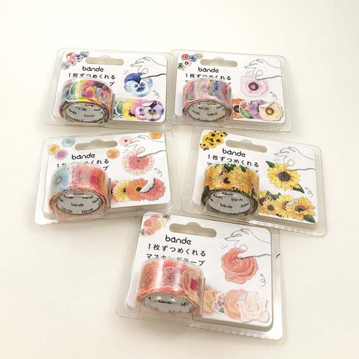 Small Flowers Bande Washi Roll Stickers