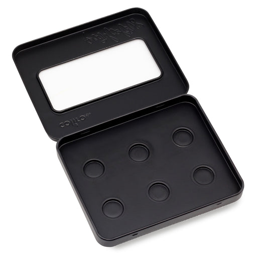 Finetec Empty Metal Box for 6 Colours (PR005-Black)