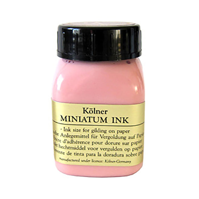 Bottle of Kölner Miniatum Ink for Gilding
