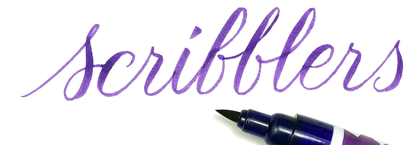 Example of brush lettering