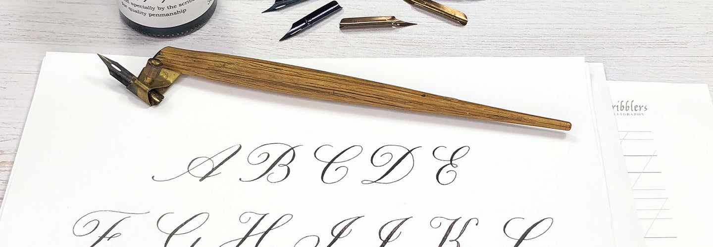 Copperplate Alphabet - Scribblers Calligraphy