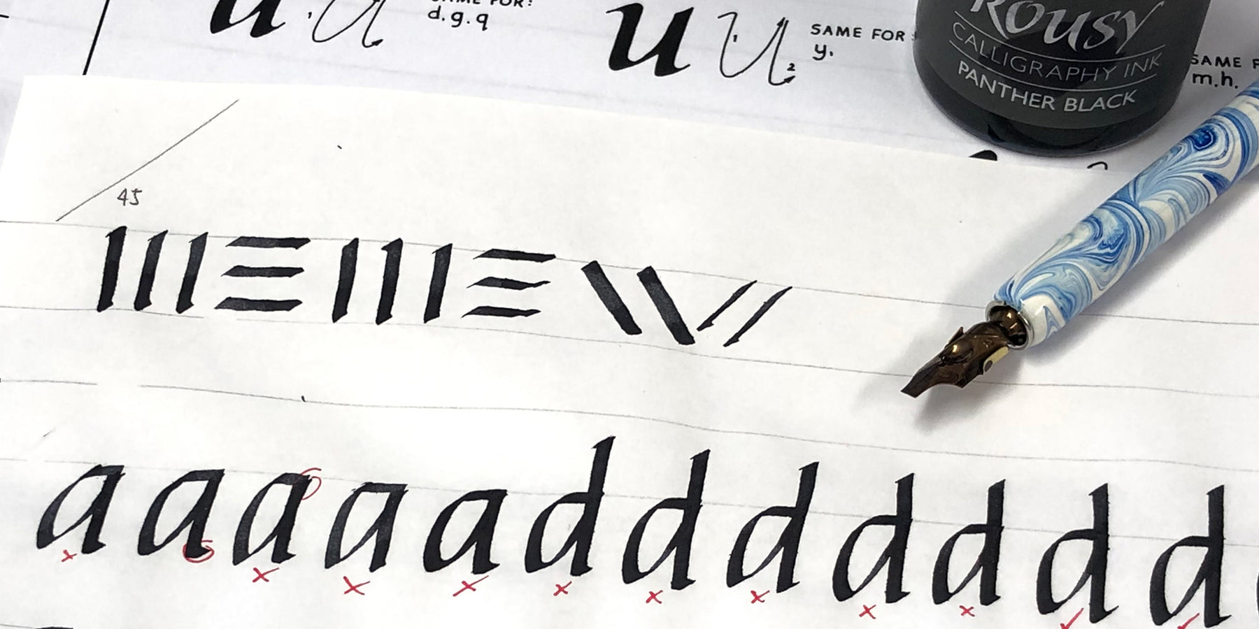 Marking your calligraphy practice