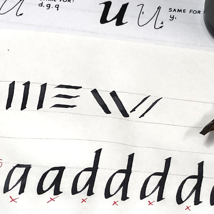 Marking your calligraphy practice