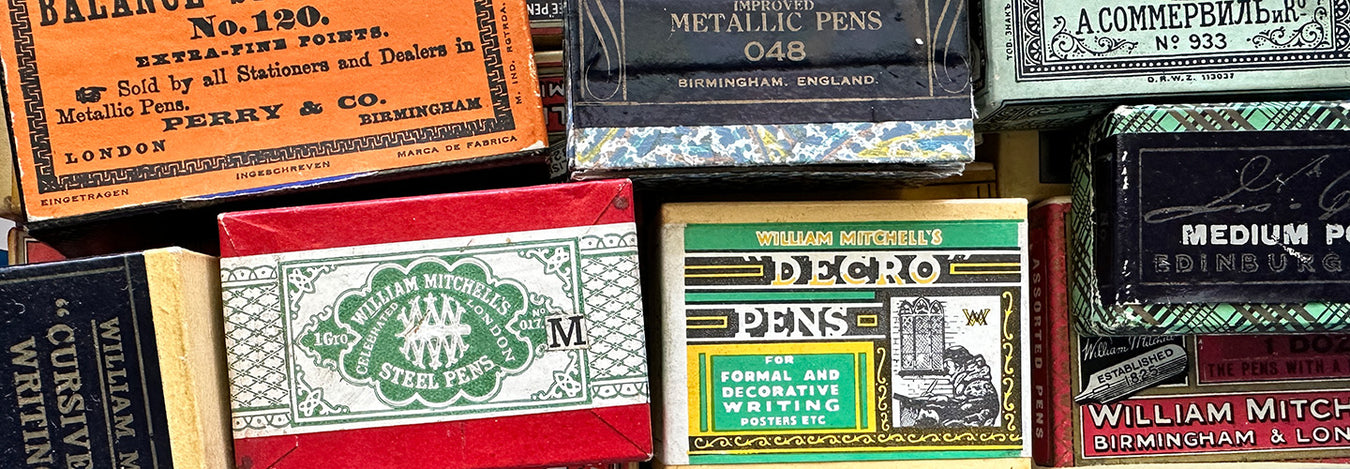 Broad edge and Pointed Nibs