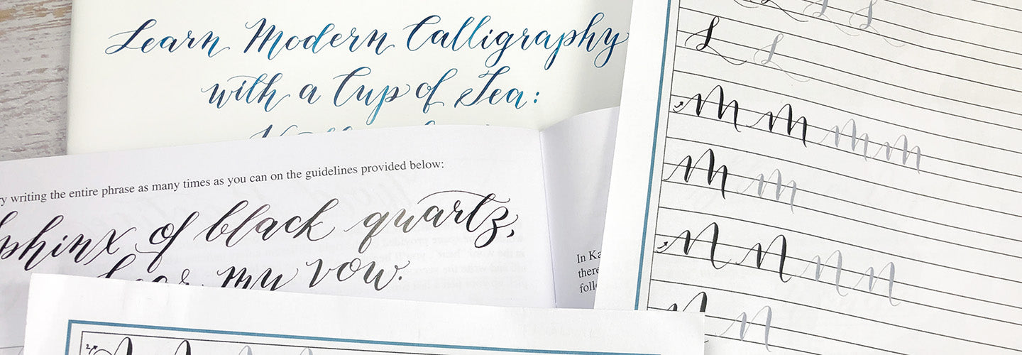 Modern Calligraphy Workbooks | Scribblers Calligraphy