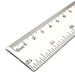 12 Inch Transparent Plastic Shatterproof Ruler