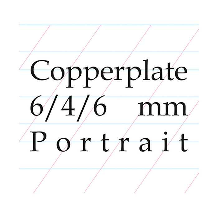 6:4:6 mm guides, Portrait, 55° Slope