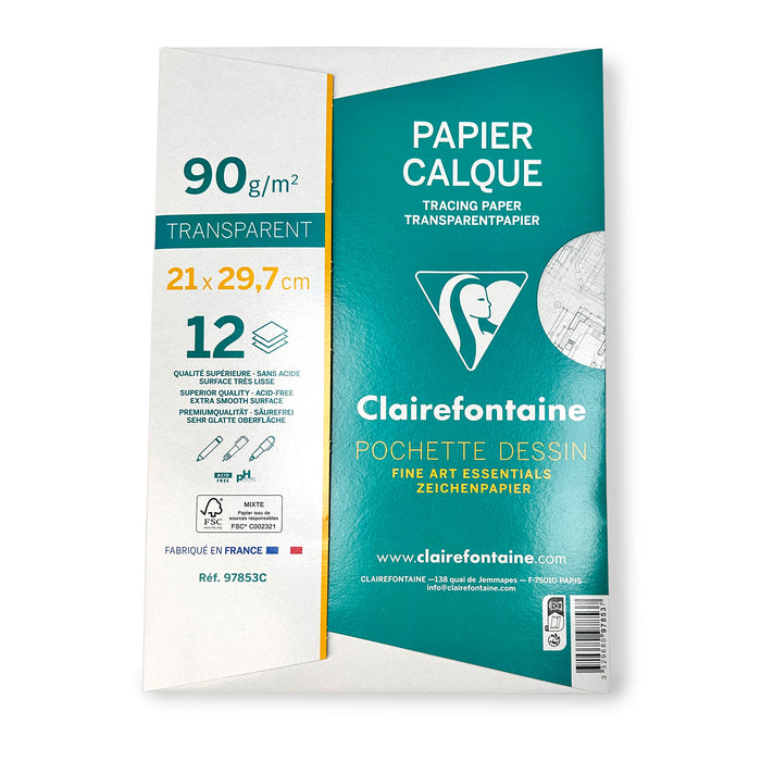 Clairefontaine Tracing Paper Sheets (A4)