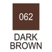 Colour chart for the Dark Brown (062) Kuretake ZIG Clean Color f Pen
