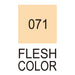 Colour chart for the Flesh Colour (071) Kuretake ZIG Clean Color f Pen