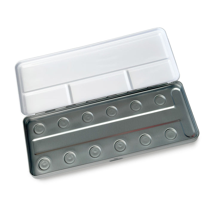Finetec Empty Metal Box for 12 Colours (Black)