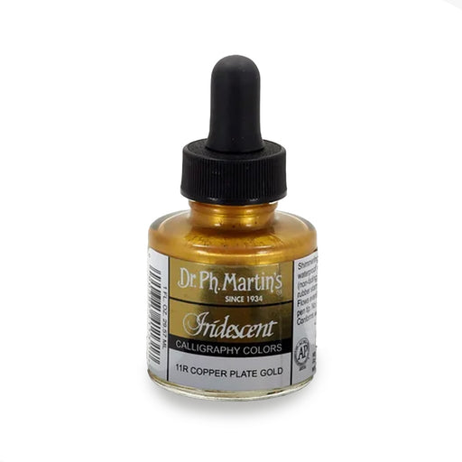 Dr Martin's Iridescent Calligraphy Colours - Copperplate Gold 