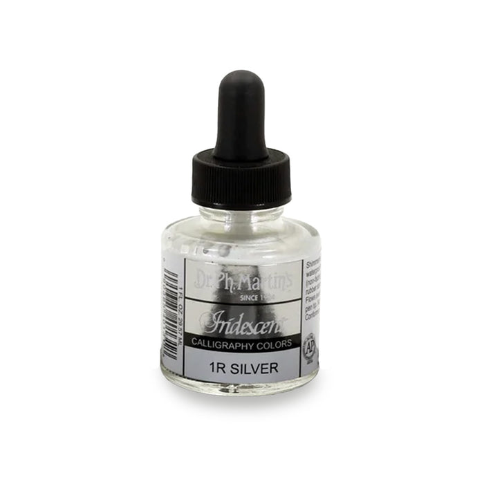 Dr Martin's Iridescent Calligraphy Colours - Silver