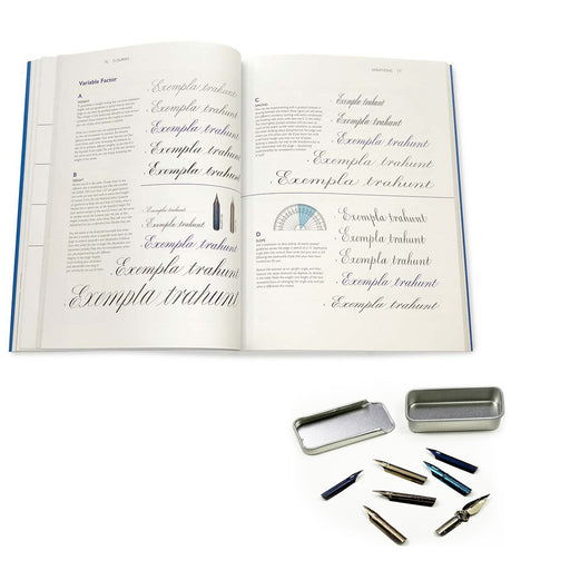 Flourish Book + Copperplate Selection Nibs Pack
