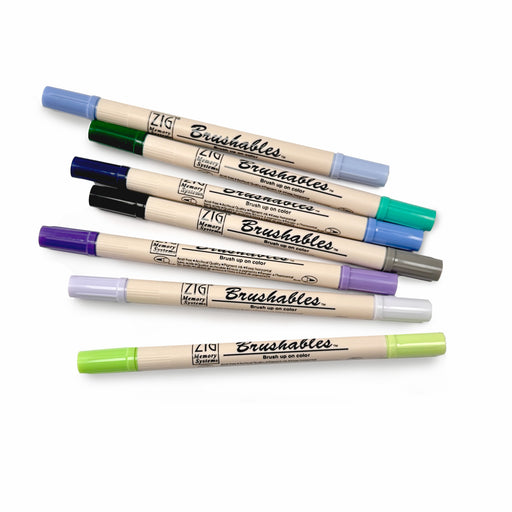 Set of 7 Kuretake Brushables