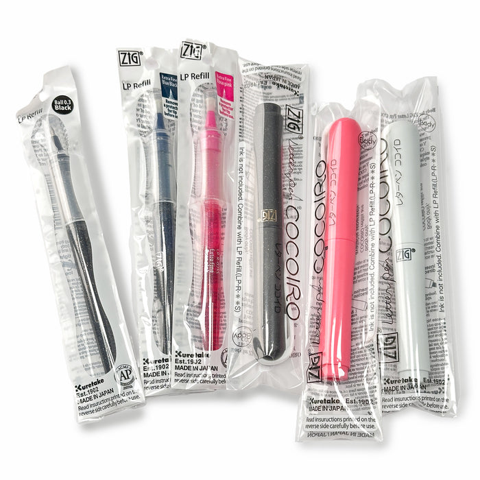 Kuretake ZIG Cocoiro - Pen Body and Refill Bundle