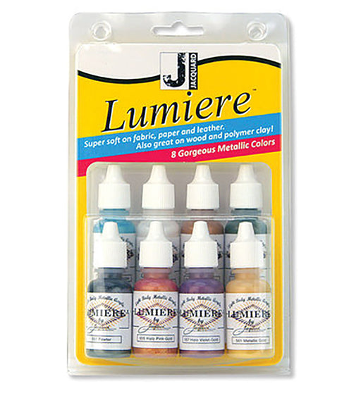 Jacqurd Lumiere Metallic Paints - Mini Exciter Pack 