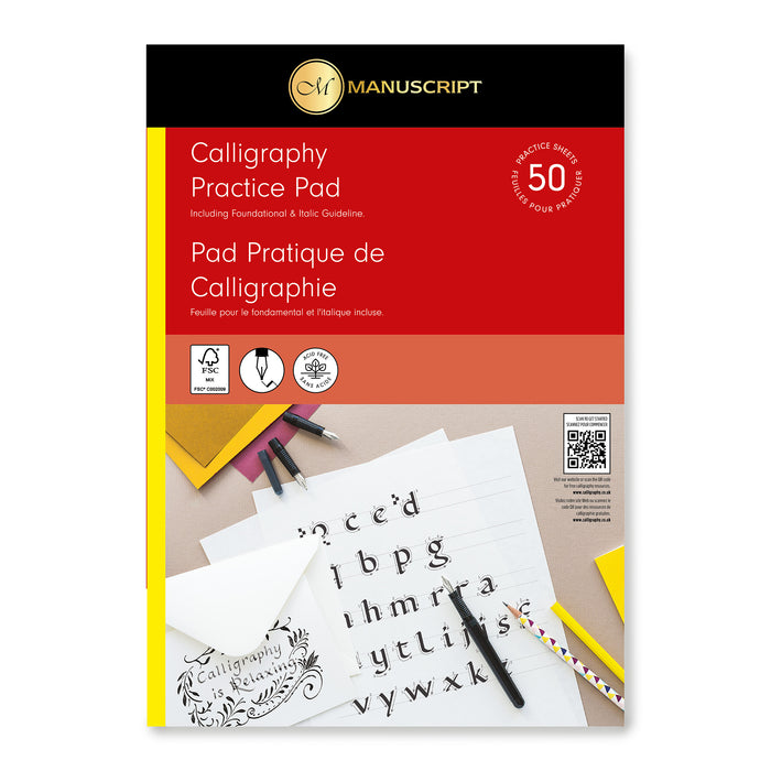 Bloc de pratique de calligraphie