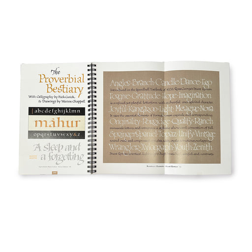 Speedball Textbook - sample page pull out