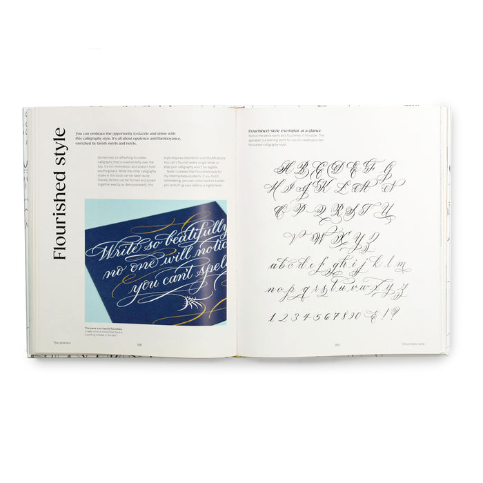 The Calligraphy Book - Pointed pen techniques, inspiration, and projects by Lindsey Bugbee