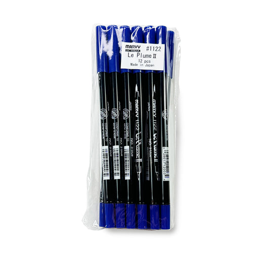  Marvy Le Plume II Brush Pen - Blue