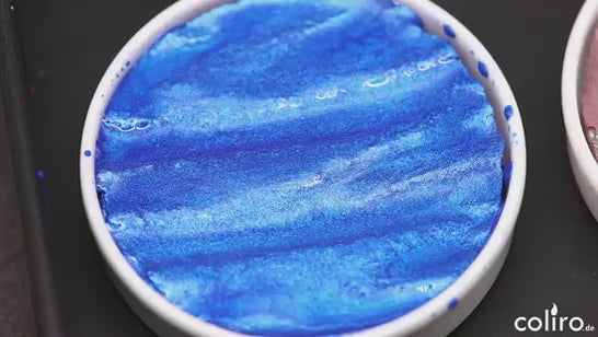 Video showing Coliro Finetec Watercolour Refill Cobalt Blue M062