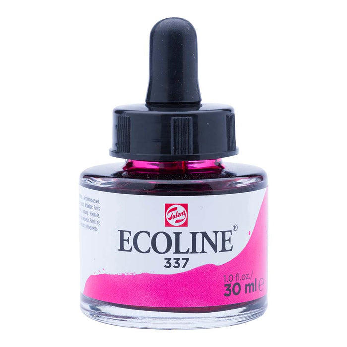 Bottle of Ecoline Liquid Watercolour Ink Magenta