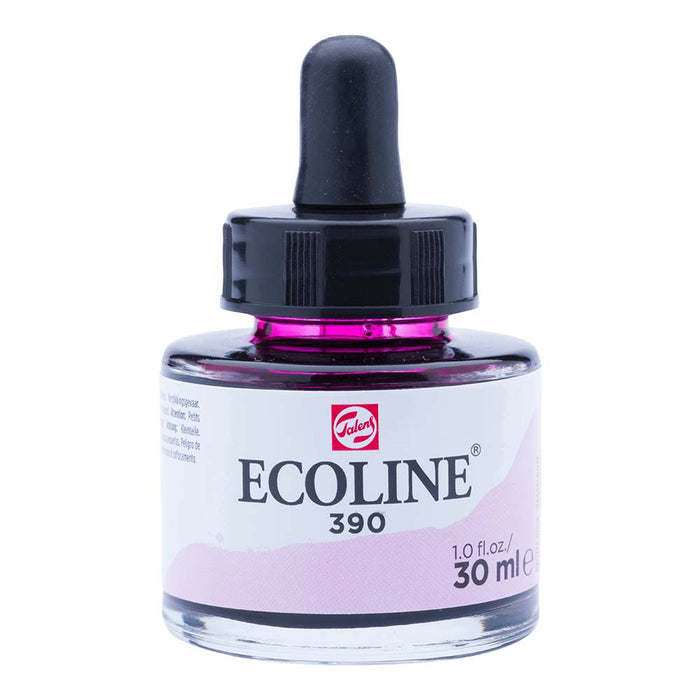 Bottle of Ecoline Liquid Watercolour Ink Pastel Rose