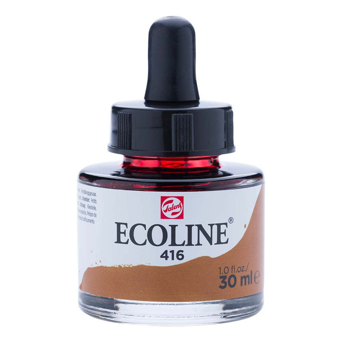 Bottle of Ecoline Liquid Watercolour Ink Sepia