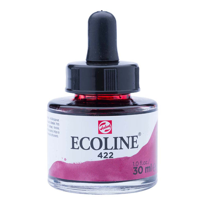 Bottle of Ecoline Liquid Watercolour Ink Red Brown