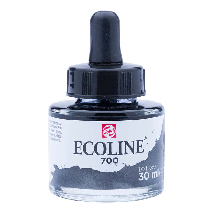 Bottle of Ecoline Liquid Watercolour Ink Black