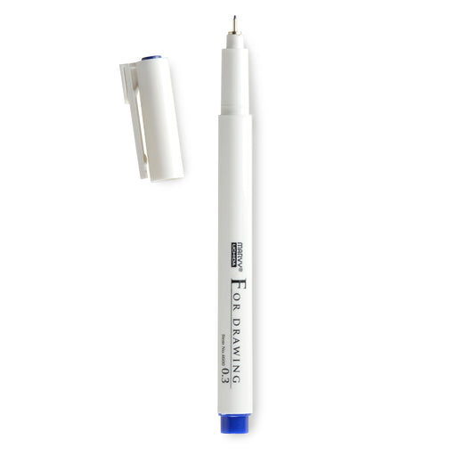 0.3mm Blue Marvy For Drawing Fineliner
