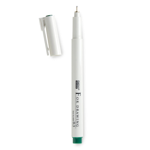 0.5mm Green Marvy For Drawing Fineliner