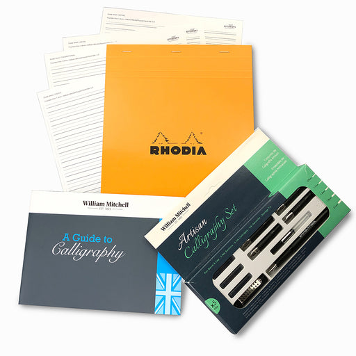 Traditional Fountain Pen Calligraphy Starter Set (Right-Handed)