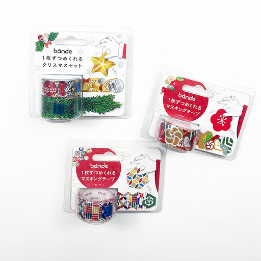 Christmas Selection Bande Washi Roll Stickers