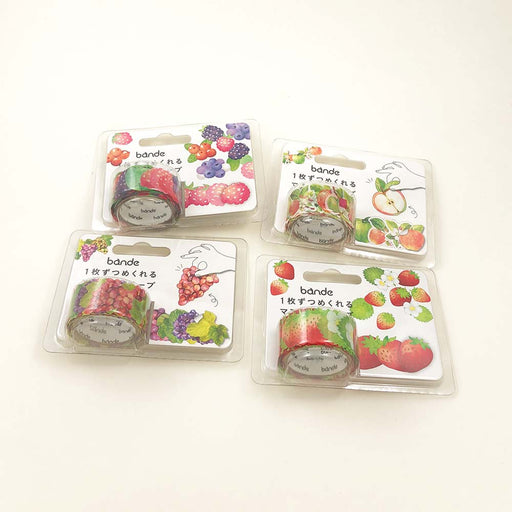 Fruit Selection Bande Washi Roll Stickers