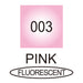 Colour chart for the Fluroescent Pink (003) Kuretake ZIG Clean Colour Brush Pen
