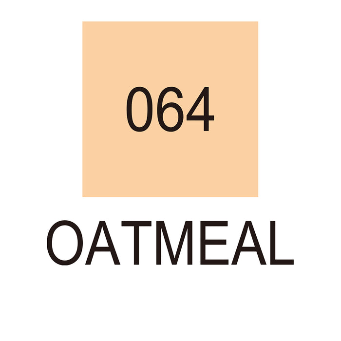 Colour chart for the Oatmeal (064) Kuretake ZIG Clean Colour Brush Pen