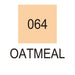 Colour chart for the Oatmeal (064) Kuretake ZIG Clean Colour Brush Pen