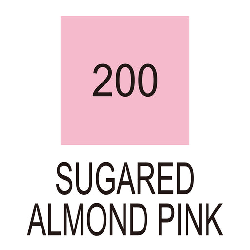 Colour chart for the Sugared Almond Pink (200) Kuretake ZIG Clean Colour Brush Pen