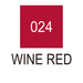 Colour chart for the Wine Red (024) Kuretake ZIG Clean Colour Brush Pen