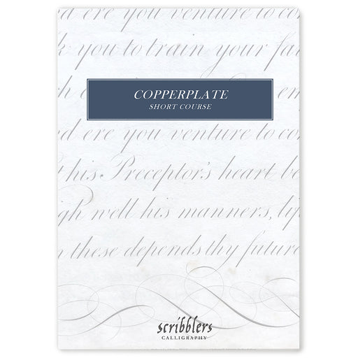 Digital front cover for the Copperplate Short Course