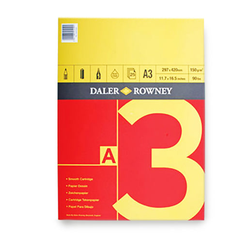 Daler Rowney Series A Gummed A3 Calligraphy Paper Pad