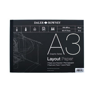 Daler Rowney A3 Layout Paper Pad