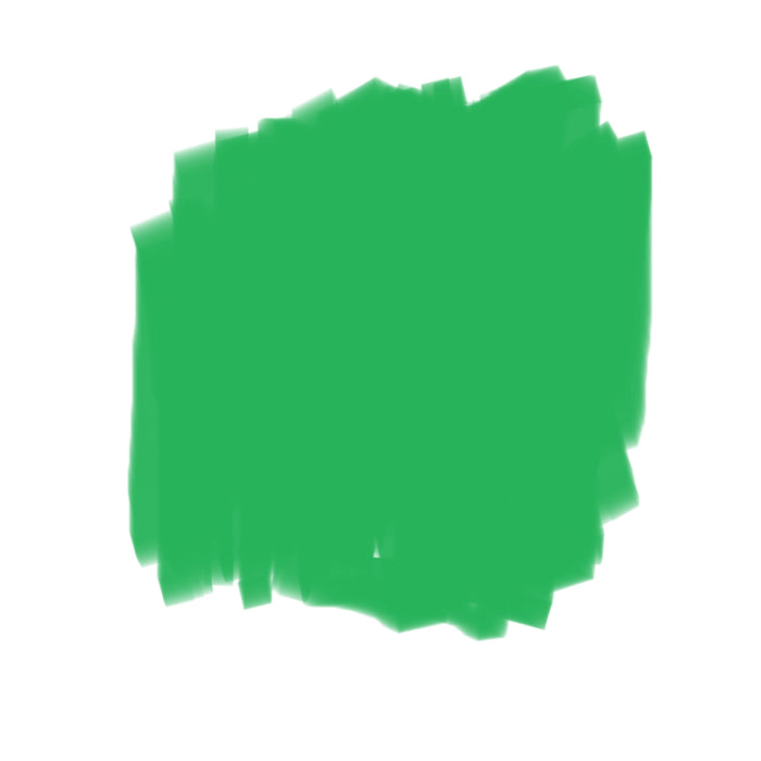 Splat of Ecoline Liquid Watercolour Ink Green