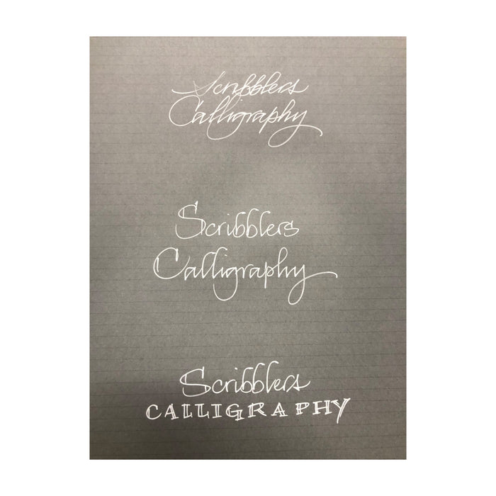 PAScribe Calligraphy Practise and Correspondence Pad (GREY ...