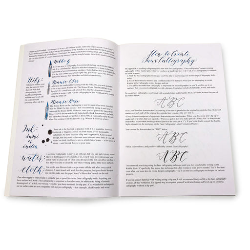Monoline Lettering Guide Lettering Workbook Calligraphy Workbook Lettering  Guide Workbook Traceable Guide Calligraphy Learn -  Finland