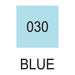 Colour chart for the Blue Chalk Pastel Kuretake Zig Memory Calligraphy Pen 