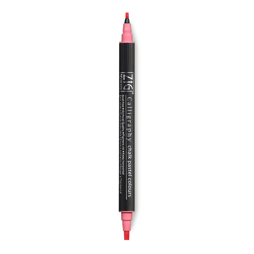 Pink Chalk Pastel Kuretake Zig Memory Calligraphy Pen 